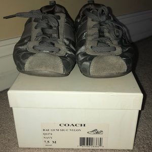 Gray Coach Sneaker